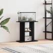 Soporte para acuario de madera de roble negro 60x30x60 cm