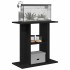 Soporte para acuario de madera de roble negro 60x30x60