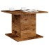 Mesa de centro madera ingeniería envejecida 55,5x55,5x40
