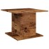 Mesa de centro madera ingeniería envejecida 55,5x55,5x40
