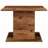 Mesa de centro madera ingeniería envejecida 55,5x55,5x40