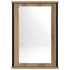 Mueble de baño con espejo de roble artesanal 42x12x60