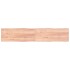 Tablero mesa madera tratada borde natural marrón