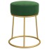 Hocker redondo verde