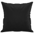 Cojines decorativos 2 uds cuero sintético negro 40x40