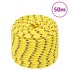 Cuerda de barco polipropileno amarillo 12 mm 50