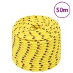 Cuerda de barco polipropileno amarillo 12 mm 50 m