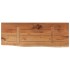 Estante pared rectangular madera acacia borde vivo 70x30x3,8