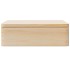 Caja de madera con tapa y asas madera maciza pino 40x30x13