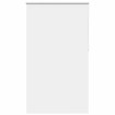 Estor Enrollable Opaco Blanco 130x230 cm Tela Ancho 126,6cm