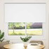 Estor Enrollable Opaco Blanco 150x175 cm Tela Ancho 146,6