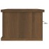 Armario de pared madera contrachapada roble marrón