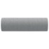 Cojines decorativos 2 uds tela gris claro Ø15x50