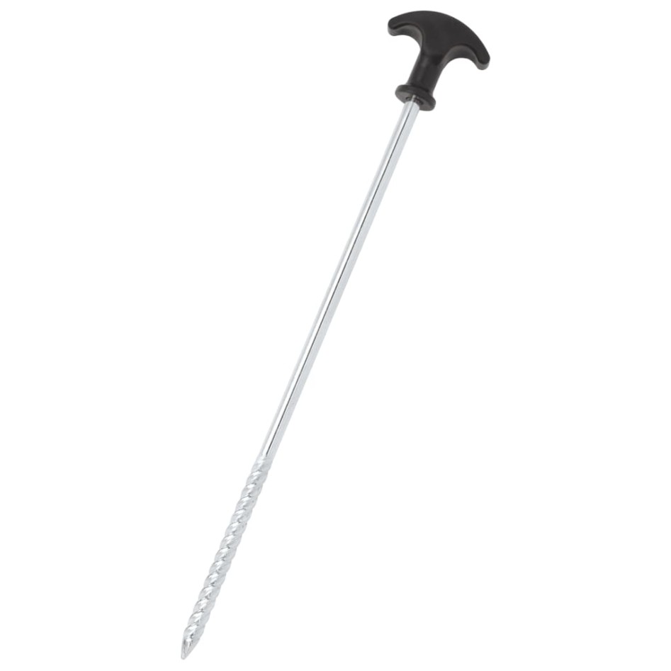 Clavijas para tienda 24 uds acero galvanizado 30 cm Ø7