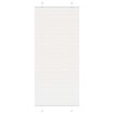 Estor Plisado blanco 85x200 cm Tela Ancho 84,4 cm Poliéster