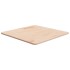 Tablero de mesa cuadrada madera de roble sin tratar