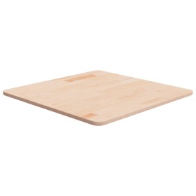 Tablero de mesa cuadrada madera de roble sin tratar