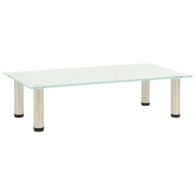 Mueble para TV de vidrio templado esmerilado 60x35x17