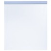 Lámina de ventana esmerilada PVC gris transparente 90x2000 cm