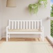 Cojín de banco de jardín tela Oxford beige 150x50x7 cm