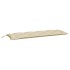 Cojín de banco de jardín tela Oxford beige 150x50x7