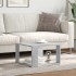 Mesa de centro madera ingeniería gris hormigón 51,5x51,5x30