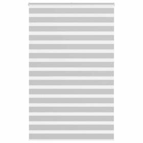 Estor cebra gris claro 140x230cm tejido ancho 135,9cm