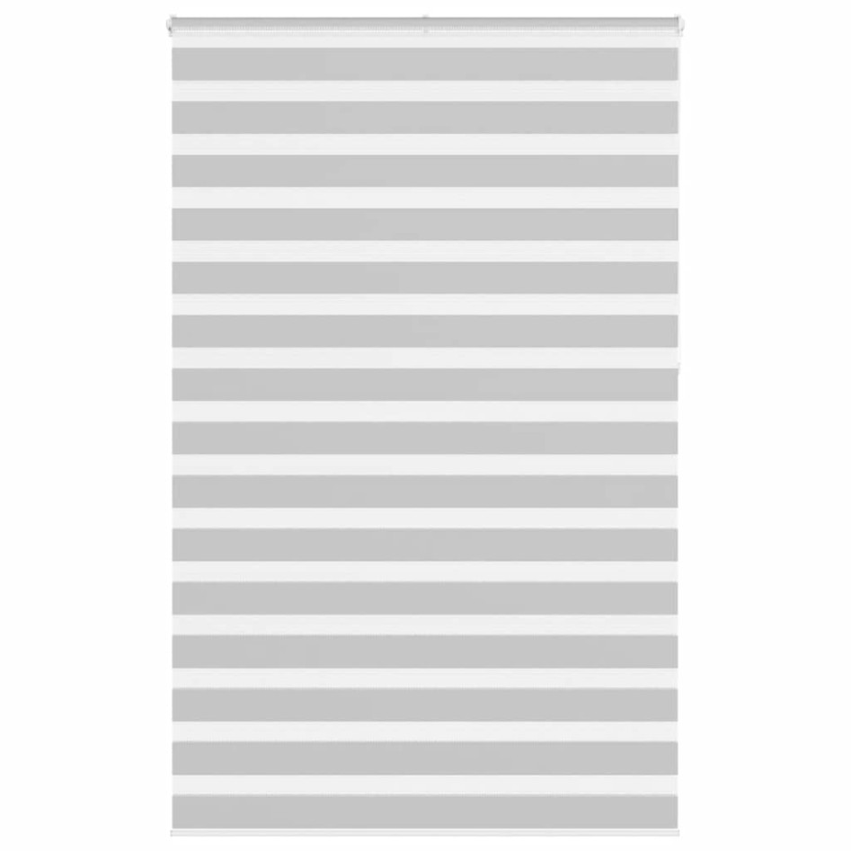 Estor cebra gris claro 140x230cm tejido ancho 135,9cm