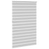 Estor cebra gris claro 140x230cm tejido ancho 135,9cm