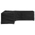 Funda para muebles de jardín forma de L 16 ojales 285x285x70