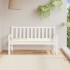 Cojín para banco de jardín tela Oxford crema 150x50x7