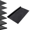 Alfombrilla de goma antideslizante lisa 1,2x5 m 1 mm
