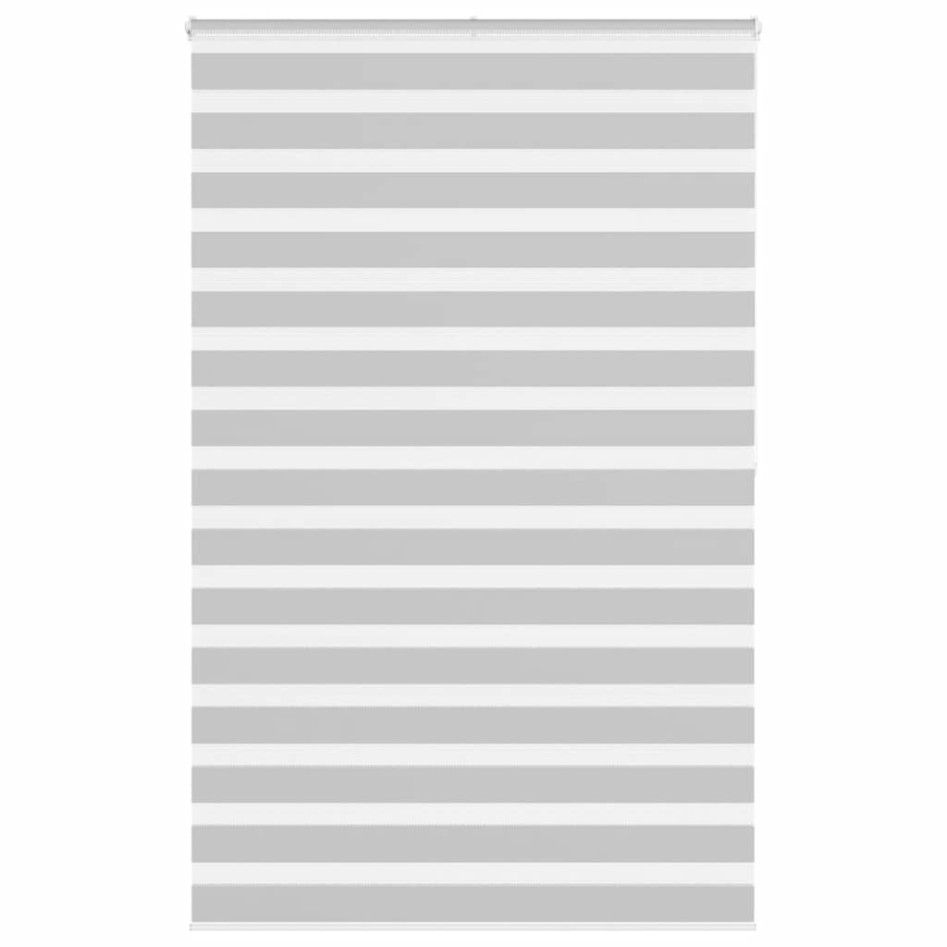 Estor cebra gris claro 150x200cm tejido ancho 145,9cm