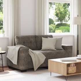 Gris oscuro Tela de Poliéster, Marco de Madera Mediano