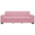 Terciopelo Rosa Relleno de Espuma Acogedor