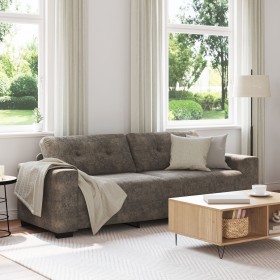 Gris oscuro Tela de Poliéster Grande Acomoda a