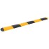 Badén de velocidad goma amarillo y negro 323x32,5x4