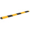 Badén de velocidad goma amarillo y negro 323x32,5x4 cm