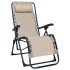 Tumbona plegable de terraza textileno