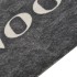Alfombra de cocina lavable terciopelo Cooking negro 60x300