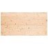 Tablero de mesa rectangular madera maciza de pino 100x50x2,5