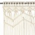 Cortina de macramé algodón 140x240