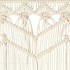 Cortina de macramé algodón 140x240