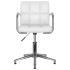 Silla de comedor giratoria cuero sintético