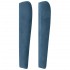 Cabecero con orejas de terciopelo azul oscuro 183x23x118/128