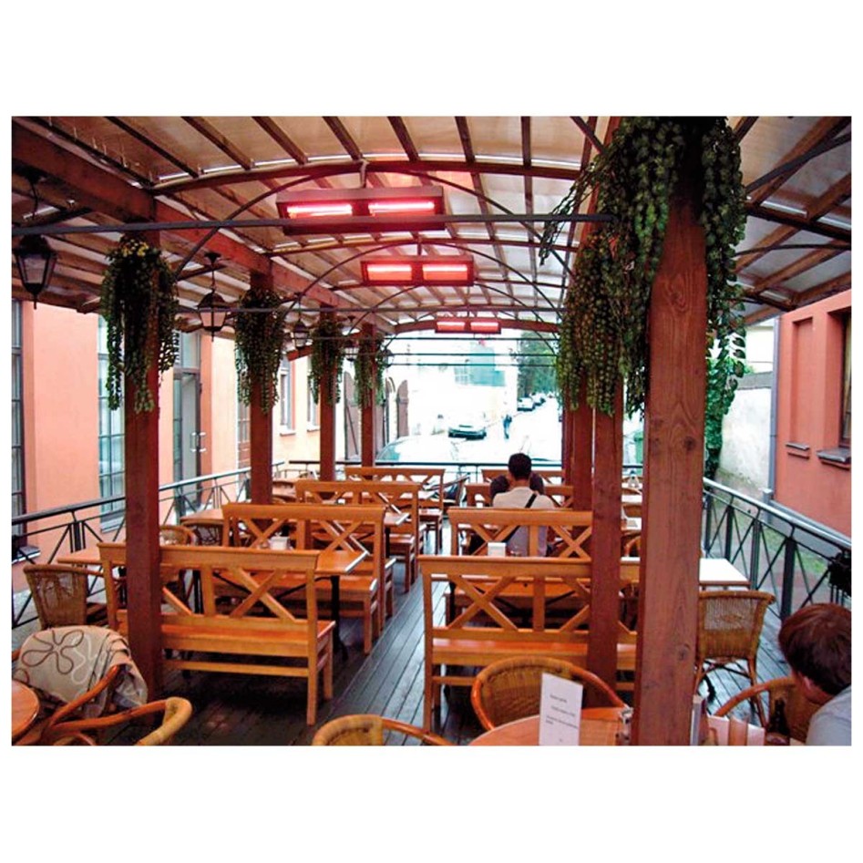 Calefactor para exteriores Tecna Varma 400/2H