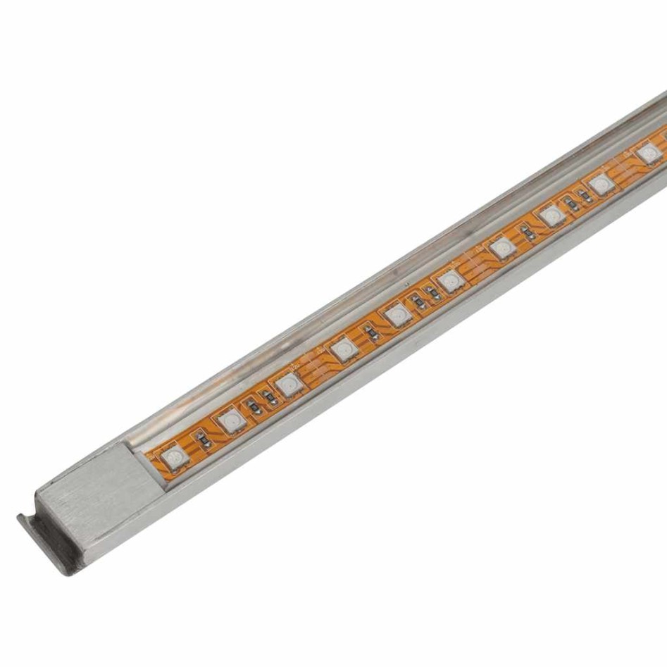 Fuente cascada rectangular LED  piscina acero inoxidable 30