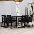 Juego de comedor para jardín 7 piezas