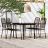Juego de comedor de jardín 5 piezas