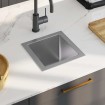 Fregadero de cocina hecho a mano acero inoxidable